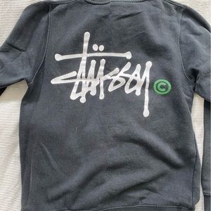 Black stussy sweatshirt